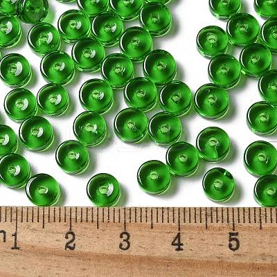 Transparent Colours Glass Seed Beads SEED-E001-T3x6mm-01-1
