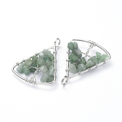 Long-Lasting Plated Brass Pendants LS-KK-D531-02P-05-1