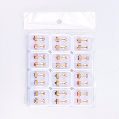 304 Stainless Steel Earlobe Plugs EJEW-H362-08G-B-1