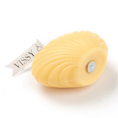 Shell Shaped Aromatherapy Smokeless Candles DIY-C001-06A-1