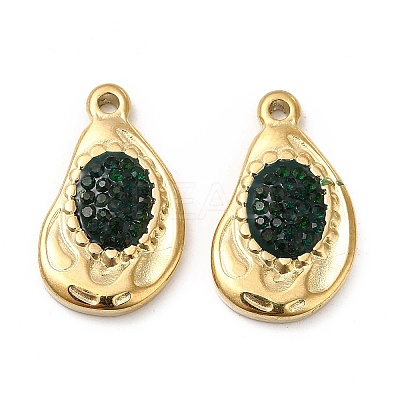 Rhinestone Pendants STAS-J401-VC976-1