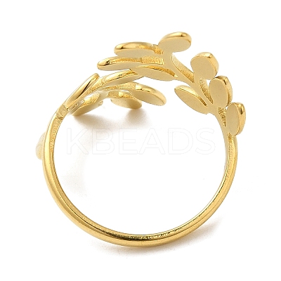 304 Stainless Steel Open Cuff Rings RJEW-Q780-04G-1
