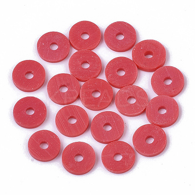 Handmade Polymer Clay Beads LS-CLAY-R067-3.0mm-30-1