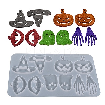 DIY Halloween Theme Pendant Silicone Molds LS-DIY-I102-04-1