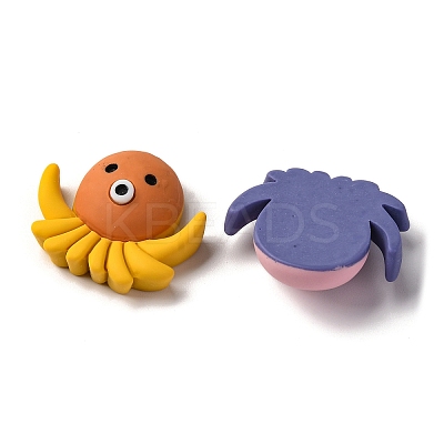 Marine Organism Theme Opaque Resin Decoden Cabochons RESI-S07-04D-1