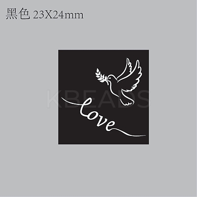 1Pc Zinc Alloy Cremation Urn AJEW-WH0232-02M-1