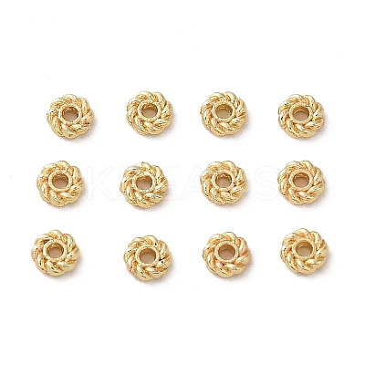 Rack Plating Zinc Alloy Spacer Beads PALLOY-F305-04G-1