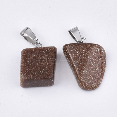 Synthetic Goldstone Pendants G-Q996-20-1