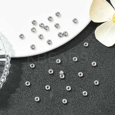 SHEGRACE Rondelle Brass Beads XGRPCU491-252P-1