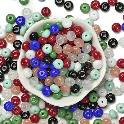 Opaque & Transparent Colours Glass Seed Beads SEED-C001-03A-01-1