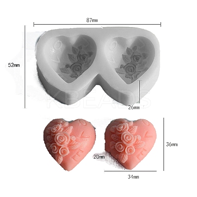 Valentine's Day Food Grade Silicone Molds PW-WG92576-02-1