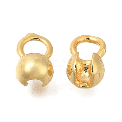 Brass Bead Tips KK-K388-50G-1