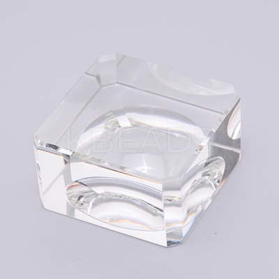 Glass Crystal Ball Stand ODIS-WH0007-07D-1