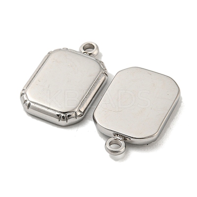 Non-Tarnish 304 Stainless Steel Charms STAS-L022-185P-1