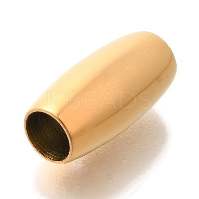 304 Stainless Steel European Beads STAS-G350-01F-G-1