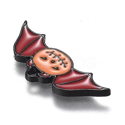 Halloween Theme Alloy Enamel Pendants X-ENAM-J649-05B-01-1
