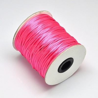 Nylon Satin Rattail Cords NWIR-A003-33-1
