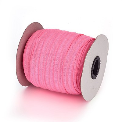 Flat Polyester Elastic Cord OCOR-WH0053-183-1