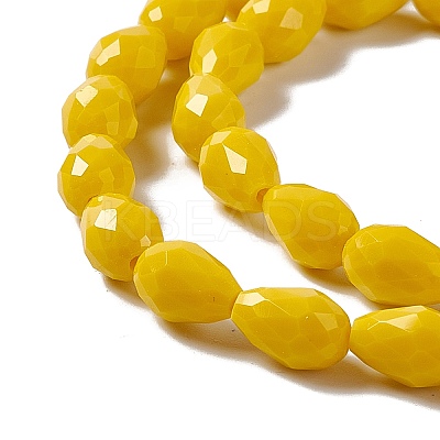 Faceted Glass Beads Strands LS-GLAA-E037-02C-1