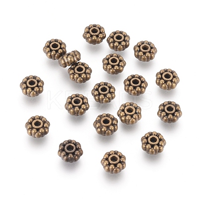 Tibetan Style Alloy Spacer Beads MLF0358Y-NF-1
