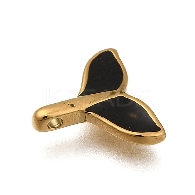 Ion Plating(IP) 304 Stainless Steel Enamel Charms STAS-P371-071G-1