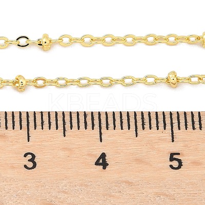 Brass Satellite Chains Necklace for Women LS-NJEW-P265-38G-1