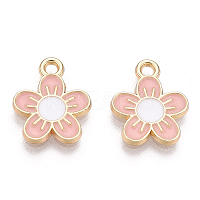 Alloy Enamel Pendants LS-ENAM-T009-47D-RS-1