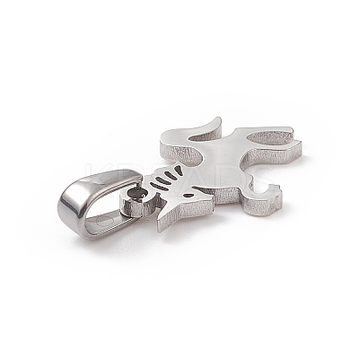 Non-Tarnish 304 Stainless Steel Charms STAS-G284-22P-1