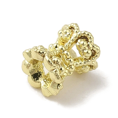 Brass Spacer Beads KK-K371-22A-G-1