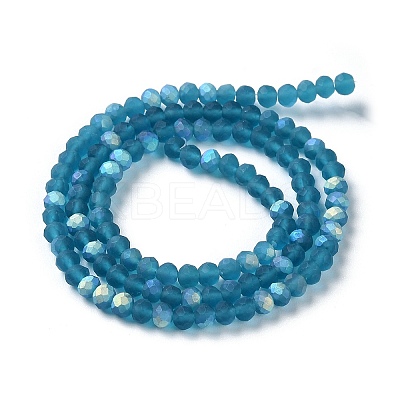 Imitation Jade Glass Beads Strands EGLA-YW0003-19B-24-1