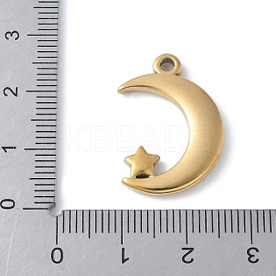 304 Stainless Steel Pendants STAS-E548-03G-1