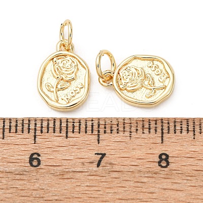 Brass Pendants KK-D019-15A-G-1