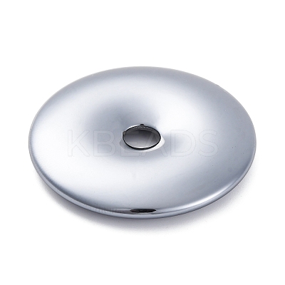 Synthetic Terahertz Stone China Safety Buckle Pendants G-A234-01C-1