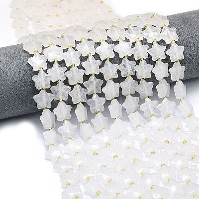 Natural Quartz Crystal Beads Strands G-P573-C03-01-1