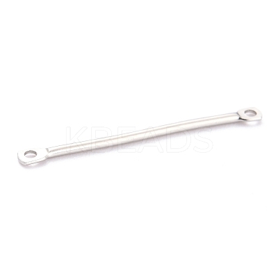 Non-Tarnish 201 Stainless Steel Links Connectors X-STAS-B011-01A-P-1