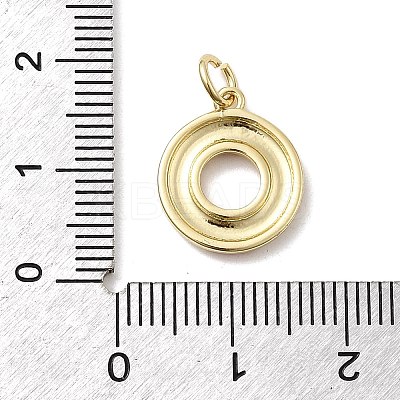 Brass Enamel Pendants KK-P338-23G-01-1