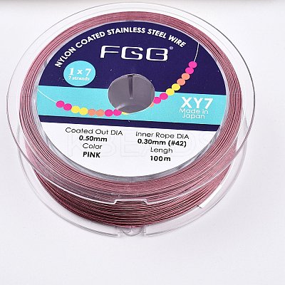 7-Strand Round Nylon Coated Steel Wire TWIR-T002-01A-09-1