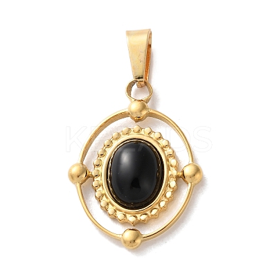 Natural Black Onyx(Dyed & Heated) Pendants STAS-C120-14G-07-1