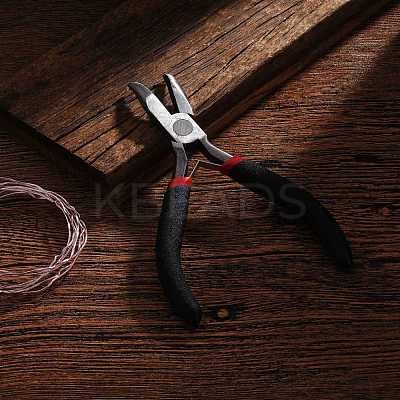 Carbon Steel Bent Nose Jewelry Plier for Jewelry Making Supplies P021Y-1