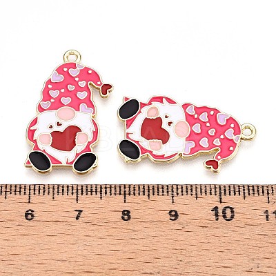 Alloy Enamel Pendants ENAM-T022-01D-1