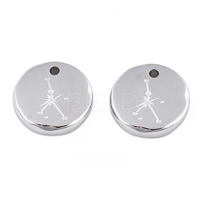 Non-Tarnish 316 Surgical Stainless Steel Charms STAS-S116-418I-P-1