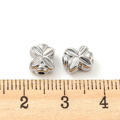 Rack Plating Alloy Beads PALLOY-Z022-16P-1