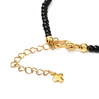 Evil Eye Brass Micro Pave Cubic Zirconia Pendant Necklace for Girl Women NJEW-JN03692-1