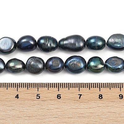 Natural Cultured Freshwater Pearl Beads Strands PEAR-P064-20K-05D-1