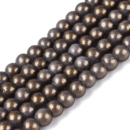 Baking Paint Glass Pearl Beads Strands LS-DGLA-ZX001-05B-20-1