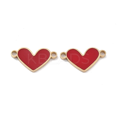 Ion Plating(IP) 304 Stainless Steel Enamel Connector Charms LS-STAS-P339-10G-01-1