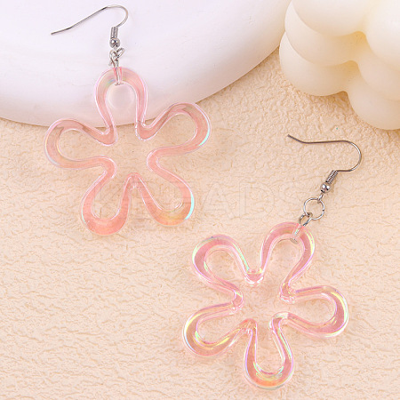 Acrylic Dangle Earrings FS-WGB547D-04-1