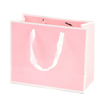 Rectangle Paper Bags with Rope Handles CARB-L011-02A-04-1