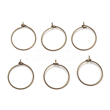 Brass Wine Glass Charm Rings LS-EC067-2AB-NF-1