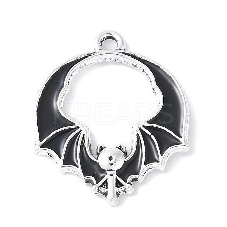 Alloy Enamel Pendants PALLOY-Q031-07AS-1